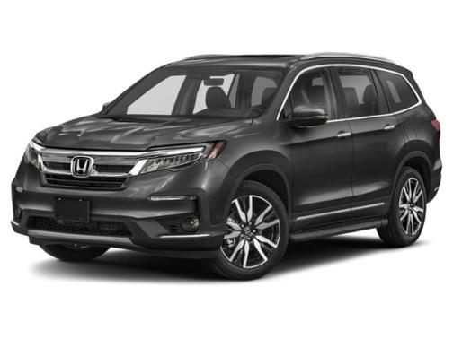 Modern Steel Metallic 2022 Honda Pilot AWD Elite