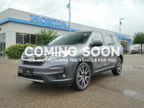 Modern Steel Metallic 2022 Honda Pilot AWD Elite