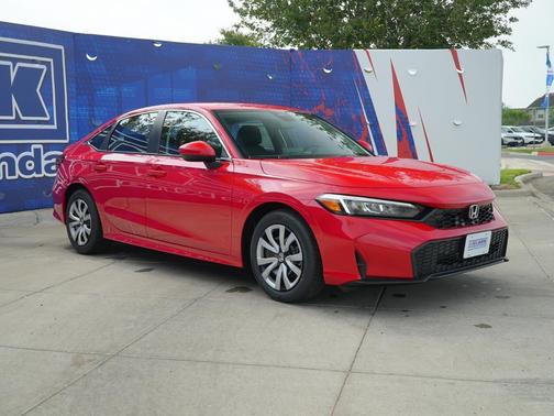 Rallye Red 2026 Honda Civic LX