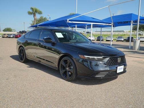 Crystal Black Pearl 2025 Honda Accord Hybrid Sport-L