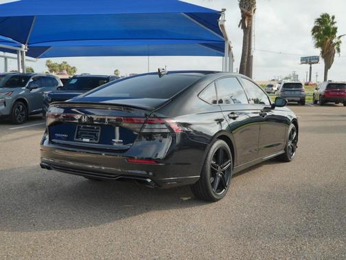 Crystal Black Pearl 2025 Honda Accord Hybrid Sport-L