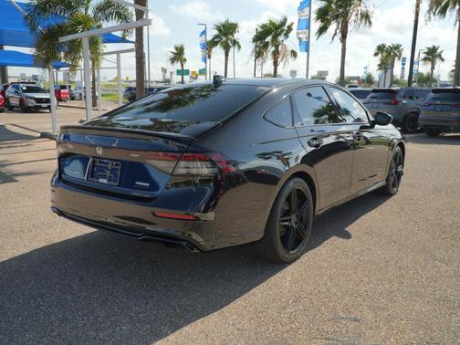 Crystal Black Pearl 2025 Honda Accord Hybrid Sport-L