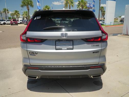 Solar Silver Metallic 2026 Honda CR-V Hybrid Sport-L FWD