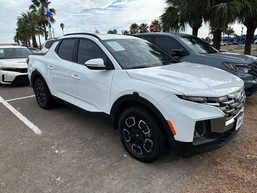 Ice White 2022 Hyundai SANTA CRUZ SEL Premium