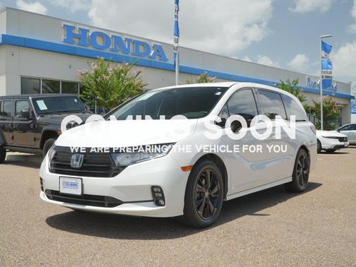 Platinum White Pearl 2024 Honda Odyssey Sport