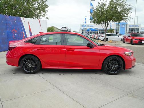 Rallye Red 2026 Honda Civic Hybrid Sport