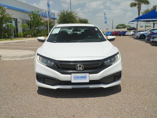 Platinum White Pearl 2020 Honda Civic Sport