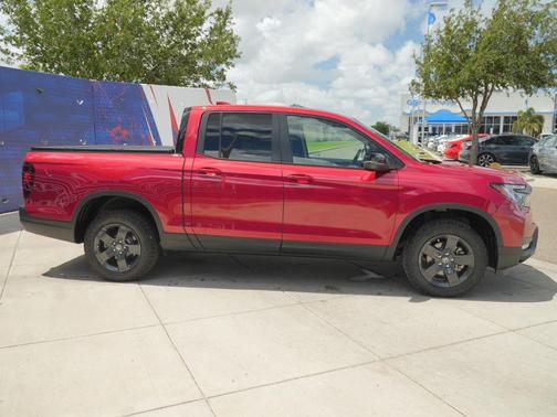 Radiant Red Metallic II 2026 Honda Ridgeline TrailSport