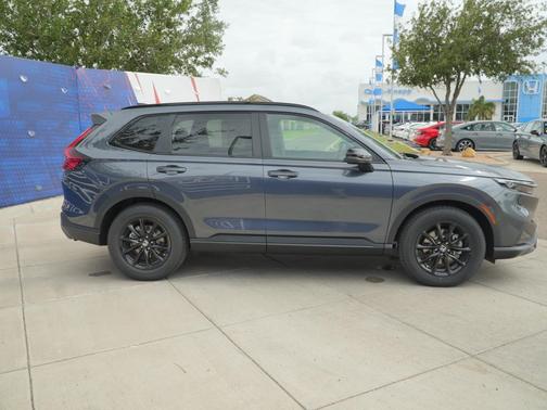 Meteorite Gray Metallic 2026 Honda CR-V Hybrid Sport FWD