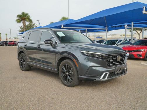 Meteorite Gray Metallic 2025 Honda CR-V Hybrid Sport Touring AWD