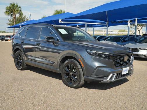 Meteorite Gray Metallic 2025 Honda CR-V Hybrid Sport Touring AWD