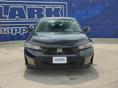 Crystal Black Pearl 2026 Honda Civic LX