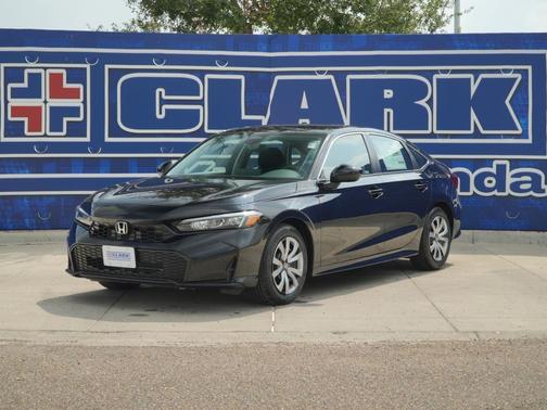 Crystal Black Pearl 2026 Honda Civic LX