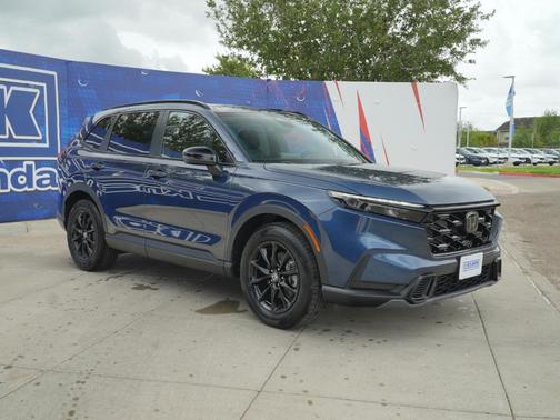Canyon River Blue Metallic 2026 Honda CR-V Hybrid Sport FWD