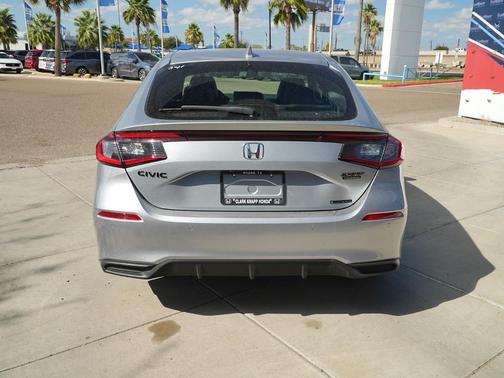 Solar Silver Metallic 2026 Honda Civic Hybrid Sport Touring