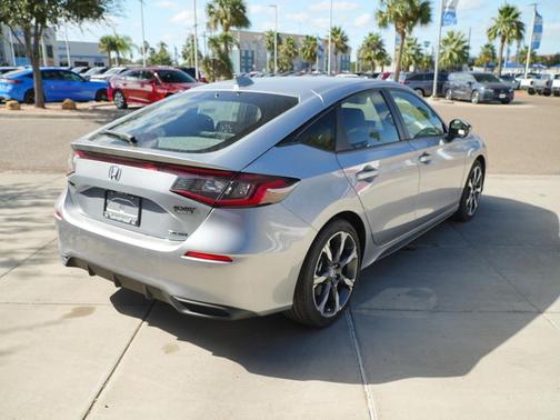 Solar Silver Metallic 2026 Honda Civic Hybrid Sport Touring
