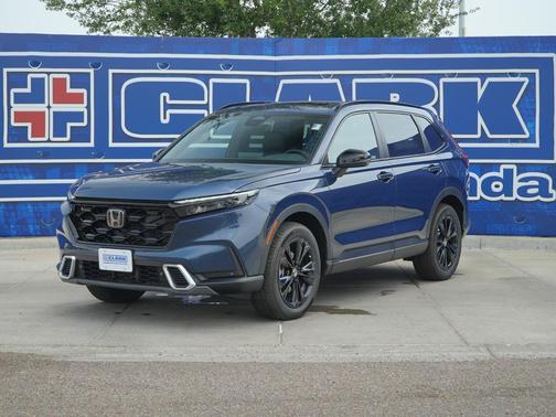 Canyon River Blue Metallic 2026 Honda CR-V Hybrid Sport Touring AWD