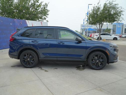 Canyon River Blue Metallic 2026 Honda CR-V Hybrid Sport Touring AWD