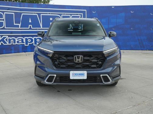 Canyon River Blue Metallic 2026 Honda CR-V Hybrid Sport Touring AWD