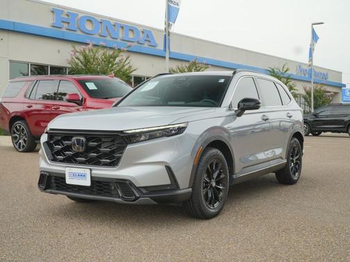 Lunar Silver Metallic 2024 Honda CR-V Hybrid Sport AWD