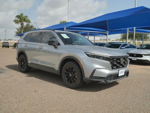 Lunar Silver Metallic 2024 Honda CR-V Hybrid Sport AWD