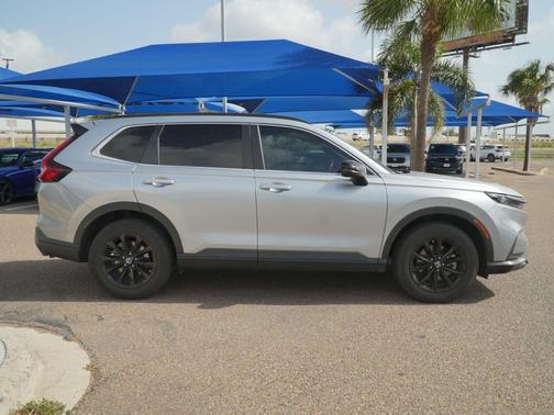 Lunar Silver Metallic 2024 Honda CR-V Hybrid Sport AWD