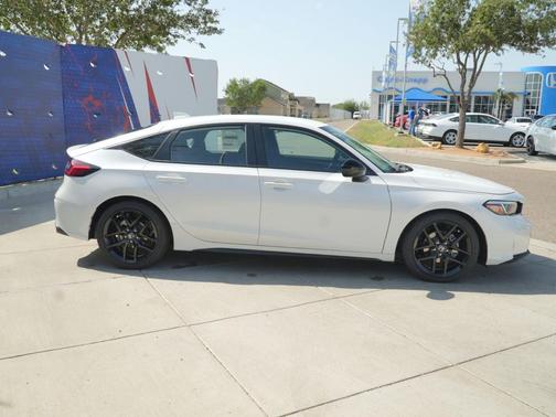 Platinum White Pearl 2026 Honda Civic Sport