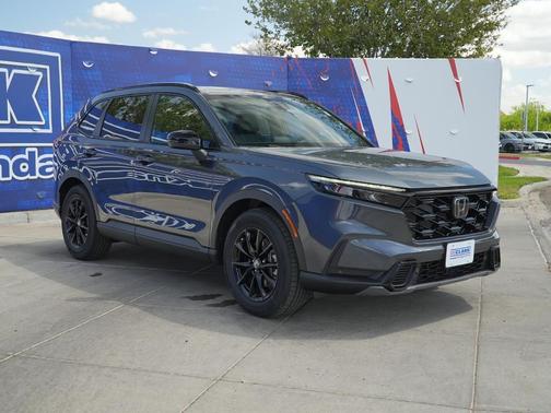 Meteorite Gray Metallic 2026 Honda CR-V Hybrid Sport-L FWD