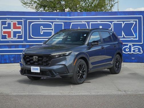 Meteorite Gray Metallic 2026 Honda CR-V Hybrid Sport-L FWD