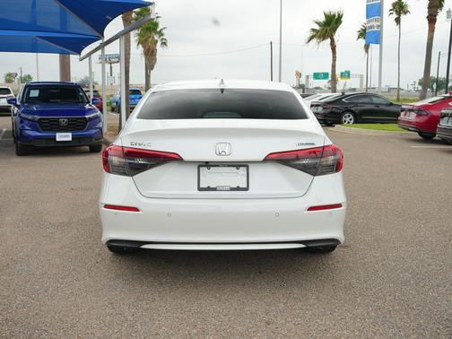 Platinum White Pearl 2023 Honda Civic Touring
