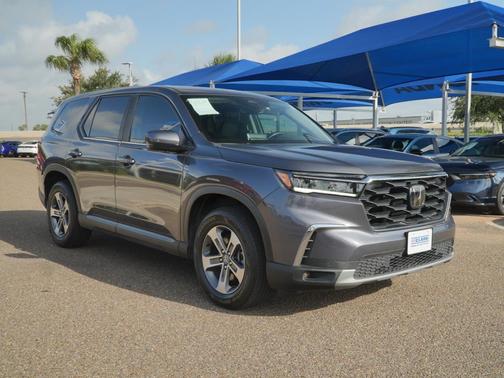 Modern Steel Metallic 2024 Honda Pilot EX-L 7 Passenger