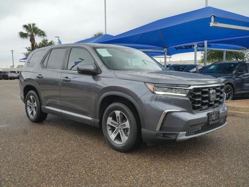 Modern Steel Metallic 2024 Honda Pilot EX-L 7 Passenger
