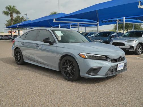 Sonic Gray Pearl 2024 Honda Civic Sport