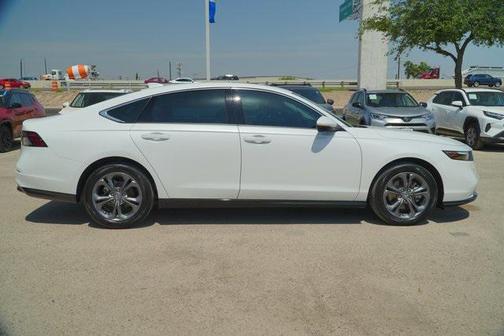 Platinum White Pearl 2024 Honda Accord Hybrid EX-L