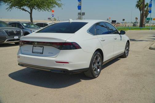 Platinum White Pearl 2024 Honda Accord Hybrid EX-L