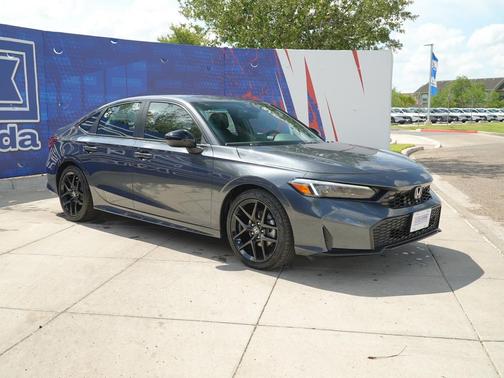 Meteorite Gray Metallic 2026 Honda Civic Sport