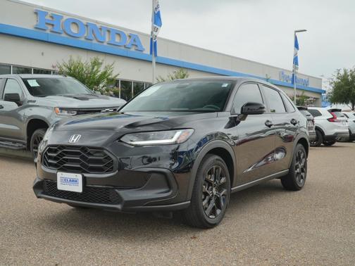Crystal Black Pearl 2025 Honda HR-V 2WD Sport
