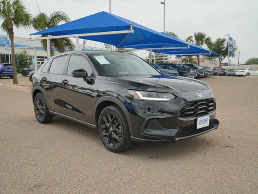 Crystal Black Pearl 2025 Honda HR-V 2WD Sport