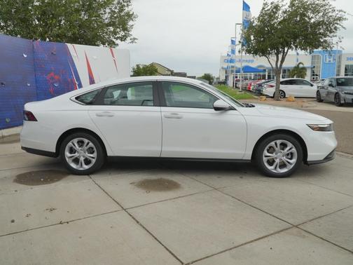 Platinum White Pearl 2026 Honda Accord LX 1.5T