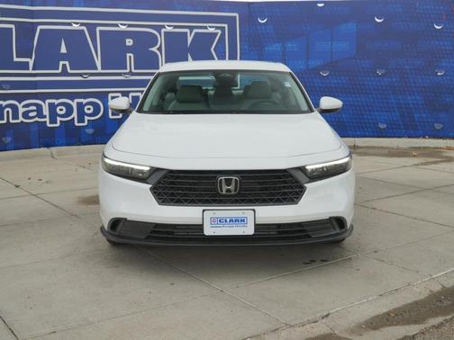Platinum White Pearl 2026 Honda Accord LX 1.5T