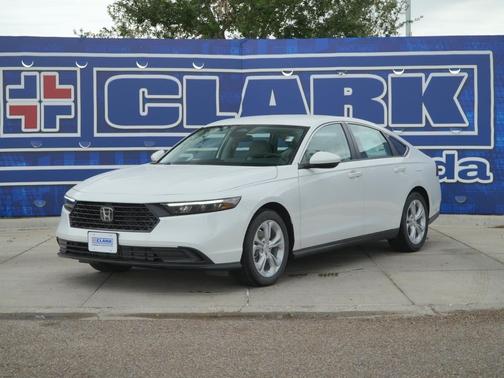 Platinum White Pearl 2026 Honda Accord LX 1.5T