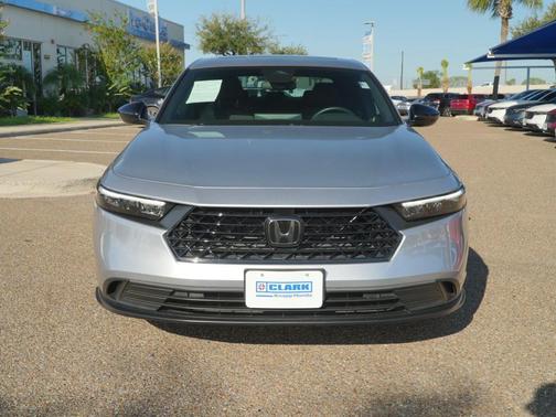 Solar Silver Metallic 2026 Honda Accord Hybrid Sport