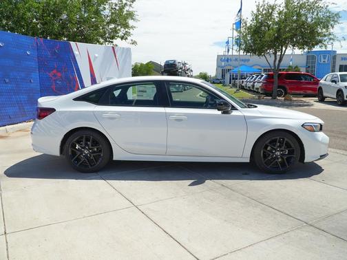 Platinum White Pearl 2026 Honda Civic Sport