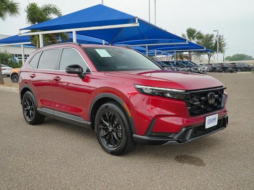 Radiant Red Metallic 2025 Honda CR-V Hybrid Sport FWD
