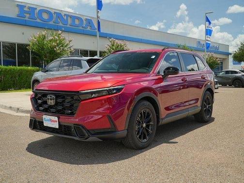 Radiant Red Metallic 2025 Honda CR-V Hybrid Sport FWD