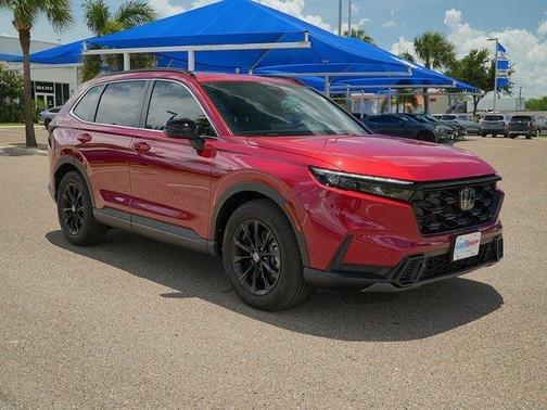 Radiant Red Metallic 2025 Honda CR-V Hybrid Sport FWD