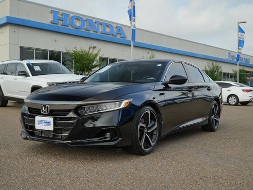 Crystal Black Pearl 2022 Honda Accord Sport 1.5T