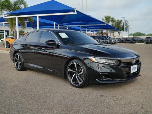 Crystal Black Pearl 2022 Honda Accord Sport 1.5T