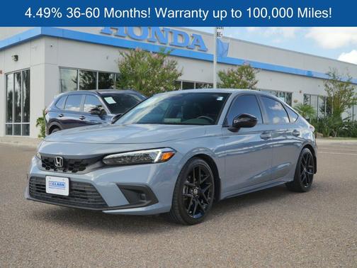 Sonic Gray Pearl 2024 Honda Civic Sport