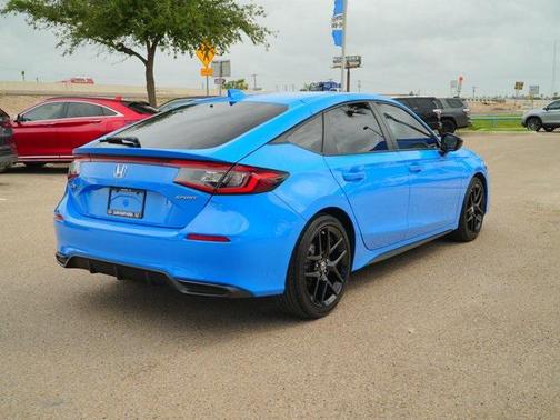 Boost Blue Pearl 2024 Honda Civic Sport